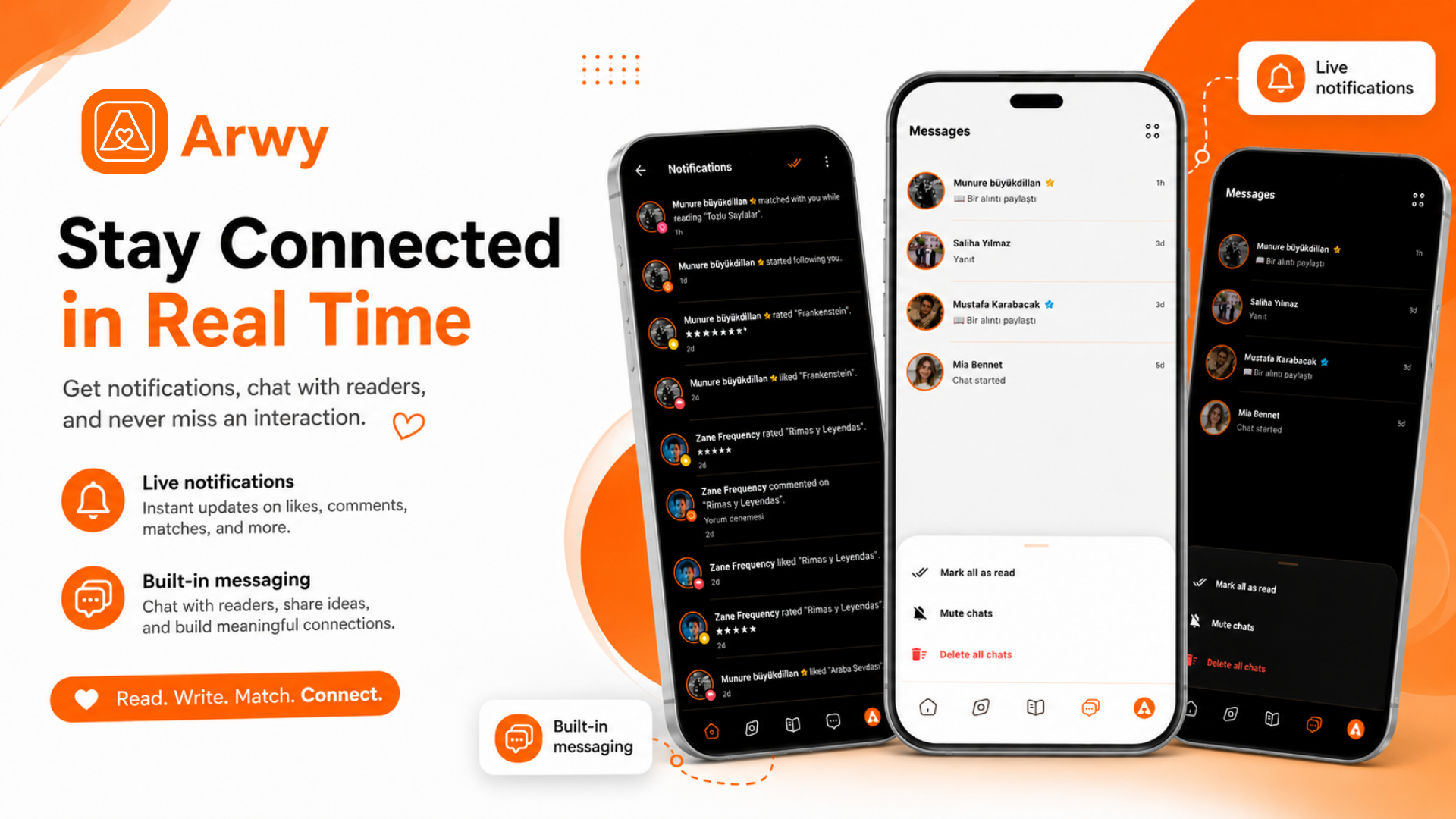 Chat and notifications